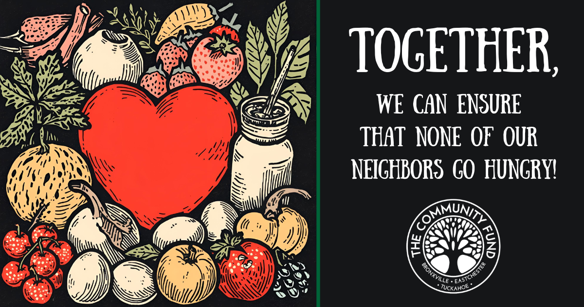 Graphic promoting a special campaign to support our local food pantry.